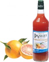 Bigallet Rode Grapefruit (Pamplemousse Rose) suikervrije sodamaker siroop  - 100 cl