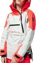 O'Neill Psycho Tech Anorak  Wintersportjas - Maat S  - Vrouwen - wit/rood