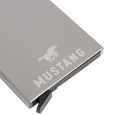 Mustang- "Lucca" - Pasjeshouder - Cardprotector - Aluminium - RFID - Grijs