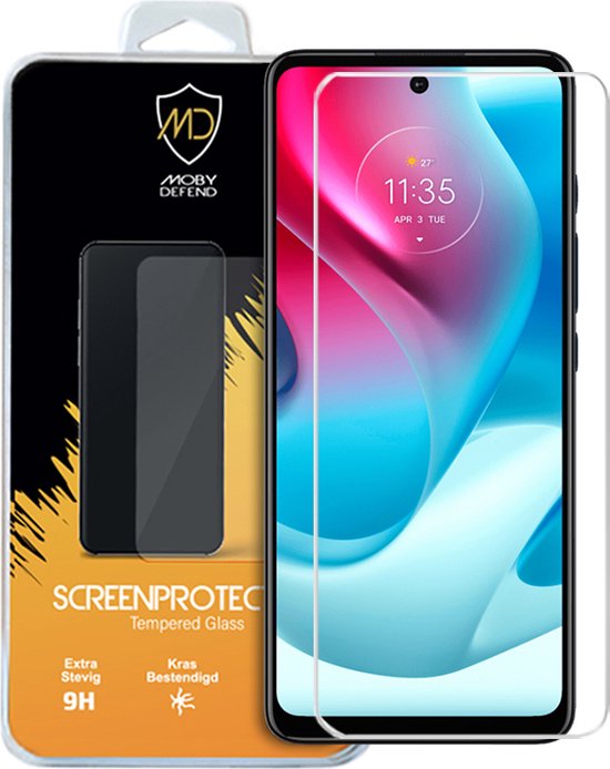Motorola Moto G60s Screenprotector - MobyDefend Case-Friendly Screensaver - Gehard Glas - Glasplaatje Geschikt Voor Motorola Moto G60s