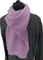 Feligi Warme Antipilling Fleece Sjaal, 28 x 150 cm -Lavendel