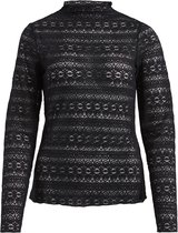 VILA VICHIKKA FUNNEL NECK L/S TOP Dames T-shirt - Maat M