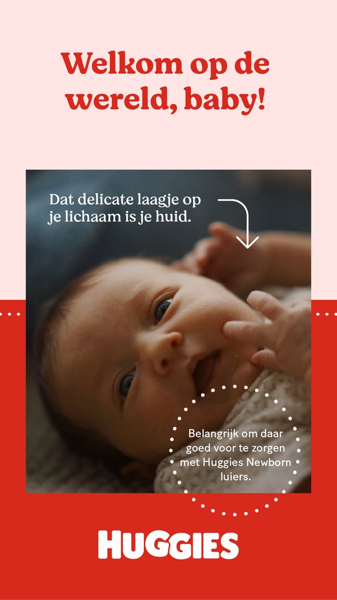 Huggies luiers - Maat 1 (2 tot 5 kg) 84 stuks - Newborn - Voordeelverpakking | bol.com