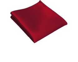 Pochette - Wijnrood - pochet – heren - unisex