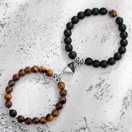 Ketting vriendschap 8 mm kralen - Spiritual Garden