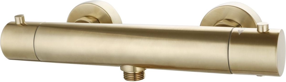 Douchekraan Opbouw Thermostatisch Goud Rond