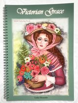 Lenka Filonenko - Victorian Grace Coloring Book - Kleurboek voor volwassenen