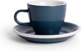 ACME Espresso Kop en schotel - 70ml  -  Whale (blauw) - porselein servies -
