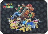 Super Mario Bowser Gaming Muismat - 35 x 35 cm - Anti-slip (Zwart/ Grijs)
