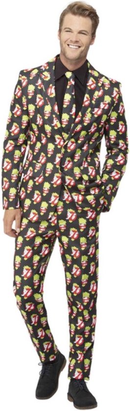 Smiffys Kostuum Ghostbusters Stand Out Suit Zwart