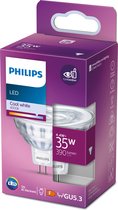 Philips Spot, 4,4 W, 35 W, GU5.3, 390 lm, 15000 h, Blanc froid