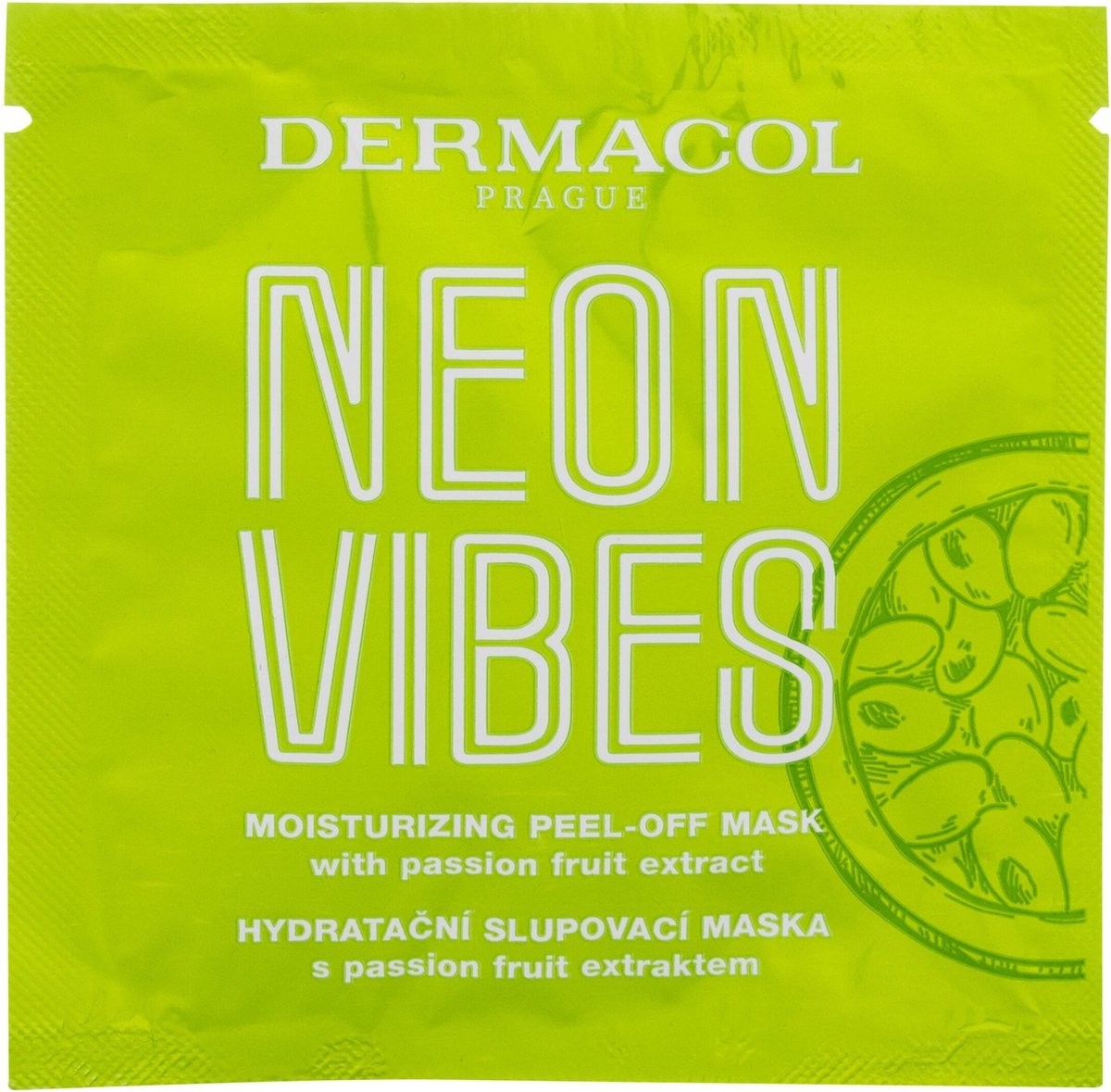Dermacol Neon Vibes Moisturizing Peel-off Mask 8 Ml