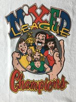 Bowling Bowlinghanddoekje Fun Towel 'Mixed league champions'