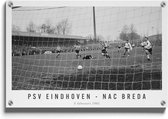 Walljar - PSV Eindhoven - NAC Breda '61 - Muurdecoratie - Plexiglas schilderij