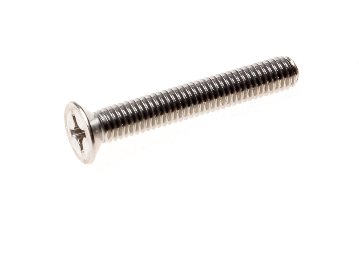 Kelfort Metaalschroef RVS platte kop phillips M8 x 60mm