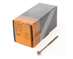 Eurotec Tellerkopschroef verzinkt T40 8x160mm (per 50 stuks)