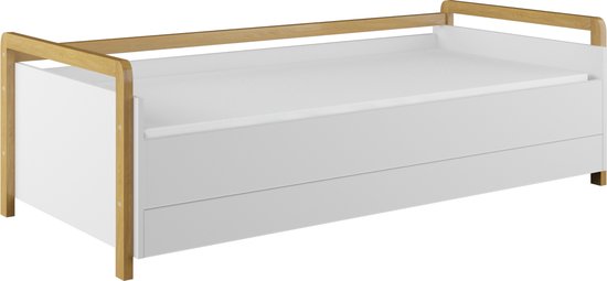 Canapé-lit Victor Kocot - avec matelas et tiroir à matelas 180/80 - blanc