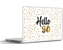 Laptop sticker - 10.1 inch - Verjaardag - 30 jaar - Cadeau - 25x18cm - Laptopstickers - Laptop skin - Cover Laptop sticker - 10.1 inch - Verjaardag - 30 jaar - Cadeau - 25x18cm - Laptopstickers - Laptop skin - Cover