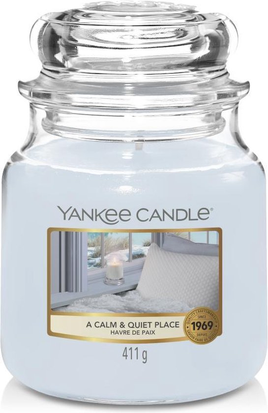 Yankee Candle Medium Jar Geurkaars - A Calm and Quiet Place