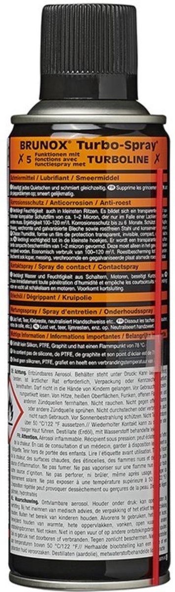 Brunox ® Turbo-Spray - Original - 300 ml van Brunox — afbeelding 4