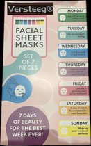 7 Gezichtsmaskers - Hydraterend - 7 Dagen - Face Mask - Beauty - Huidverzorging