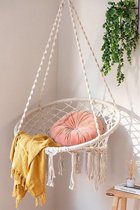 Hangstoel (hangmat) voor binnen of buiten, Boho stoel / Ibiza stoel Ø 50 cm