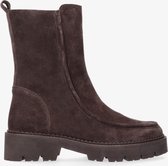 Tango | Bee bold 33-a dk brown suede boot - dark brown sole | Maat: 36