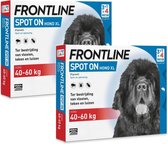 Frontline Spot On 4 Xlarge Hond Xlarge - Anti vlooien en tekenmiddel - 2 x 4 pip