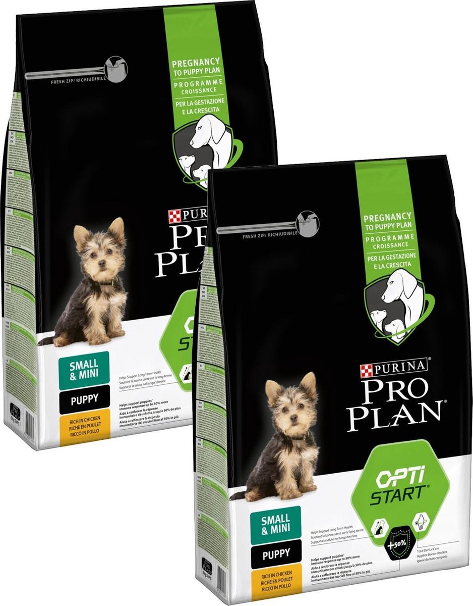 Pro Plan Pro Plan Dog Puppy Small & Mini Breed - Kip - Hondenvoer - 2 x 3 kg