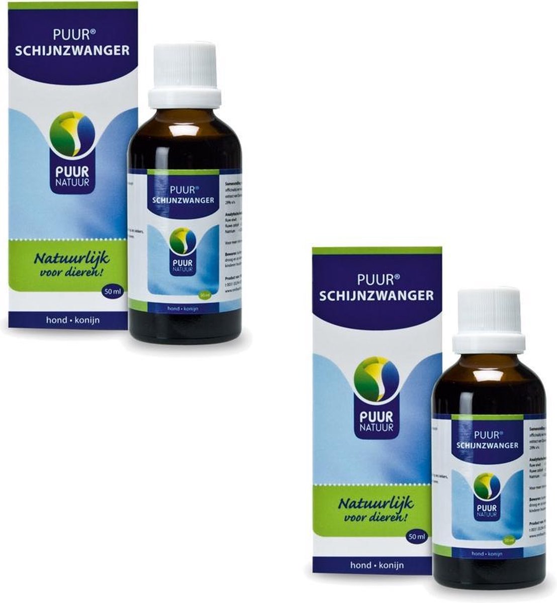 Puur Natuur Pseudopregnancy - Schijnzwanger - 2 x 50 ml