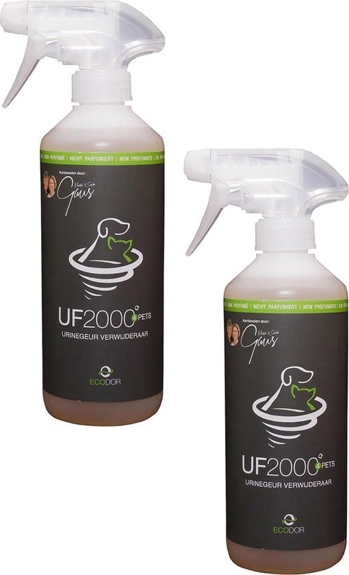 Ecodor Uf2000 Urine Geurverwijderaar - Hondenzindelijkstraining - 2 x 500  ml | bol.com