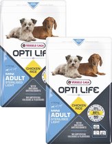 Opti Life Adult Light Mini - Hondenvoer - 2 x 2.5 kg