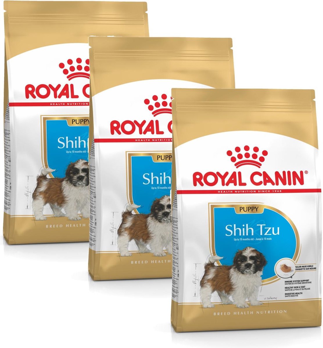 Royal Canin Shih Tzu – Puppy-Hondenvoer – 3 x 1.5 kg