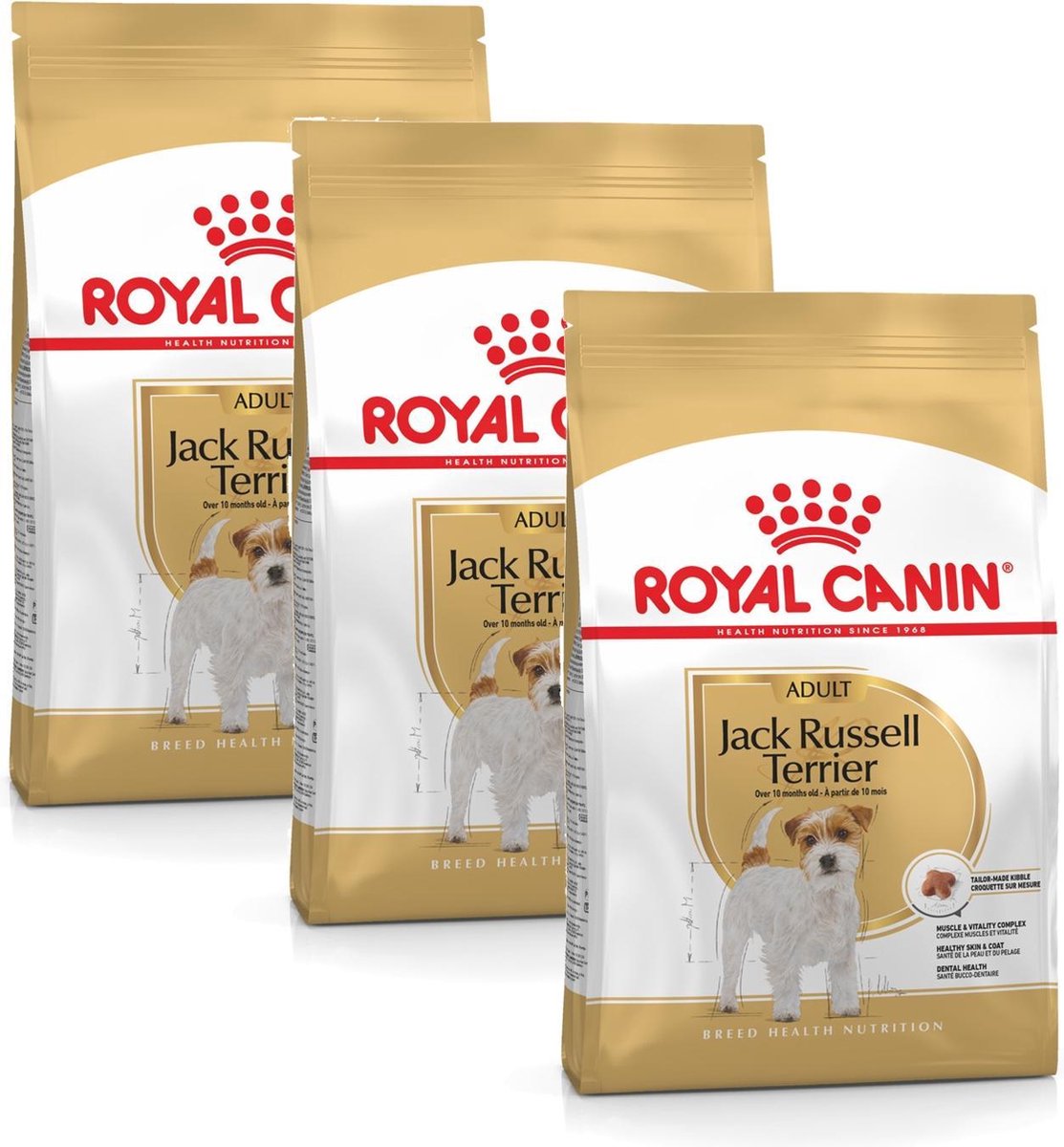 Royal Canin Jack Russell Terrier Adult – Hondenvoer – 3 x 1.5 kg