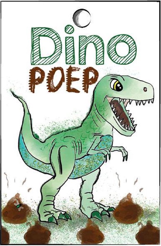dinosaurus - dino traktatie kaartjes - dino poep - dino traktatie  - dinopoep - 15 stuks