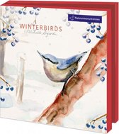 Michelle Dujardin kaartenmapje WINTERBIRDS natuurmonumenten