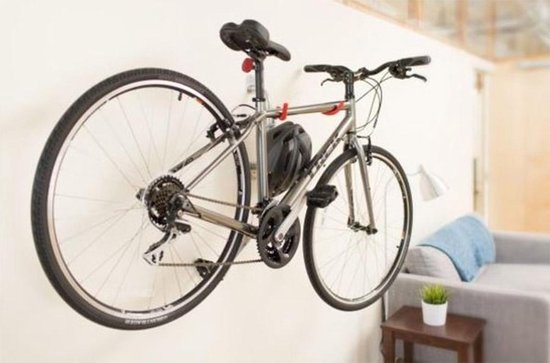 Delta The Bike Butler Wandhouder Helmhouder Zilver Zwart
