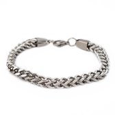 chain armband | stainless steel | unisex | bangle | 18 cm