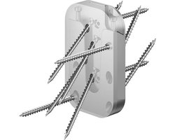 Wovar Onzichtbare balkdrager 70 x 120 mm voor blinde balkverbinding | Per Set