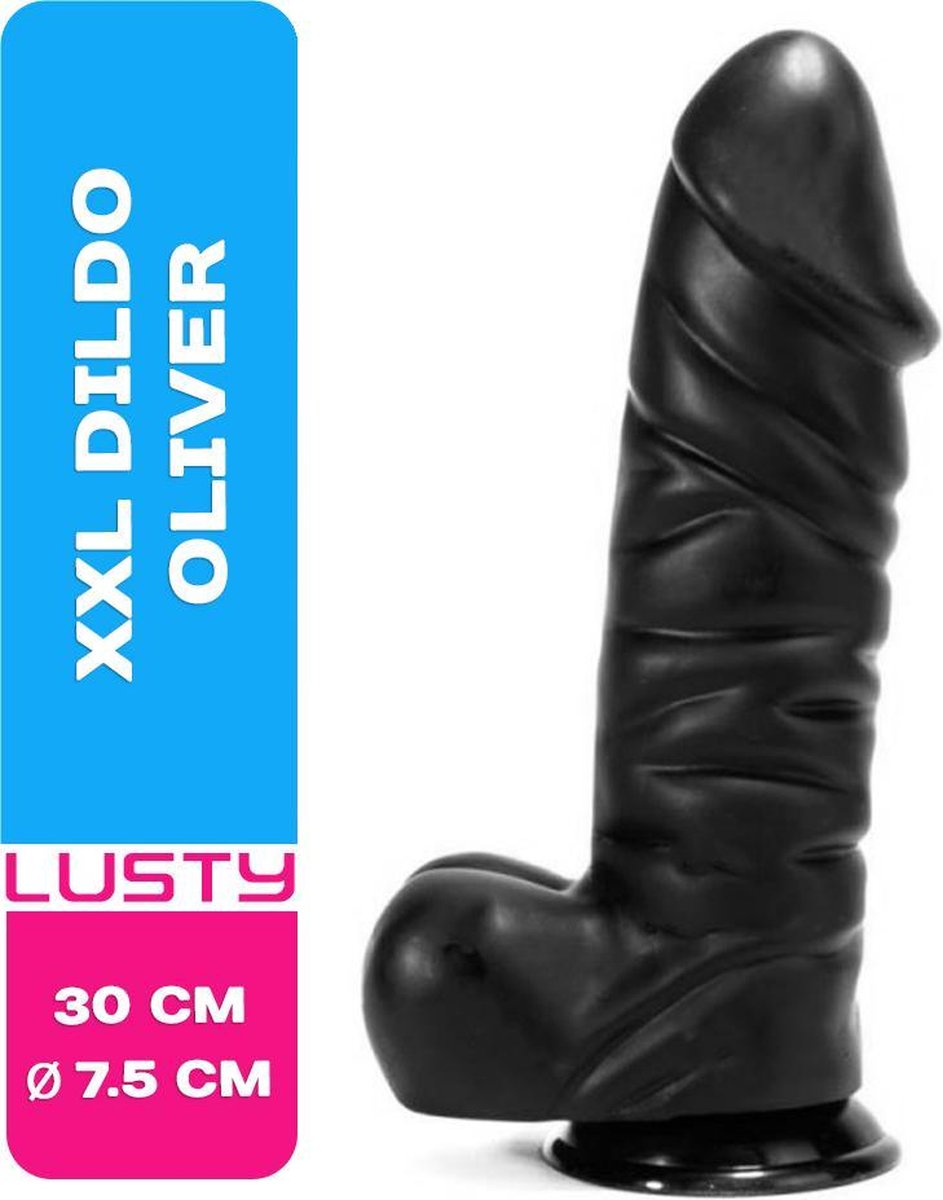 XXL Dildo Oliver - Met Zuignap - Grote Dikke Dildo - 30 x 7.5 CM