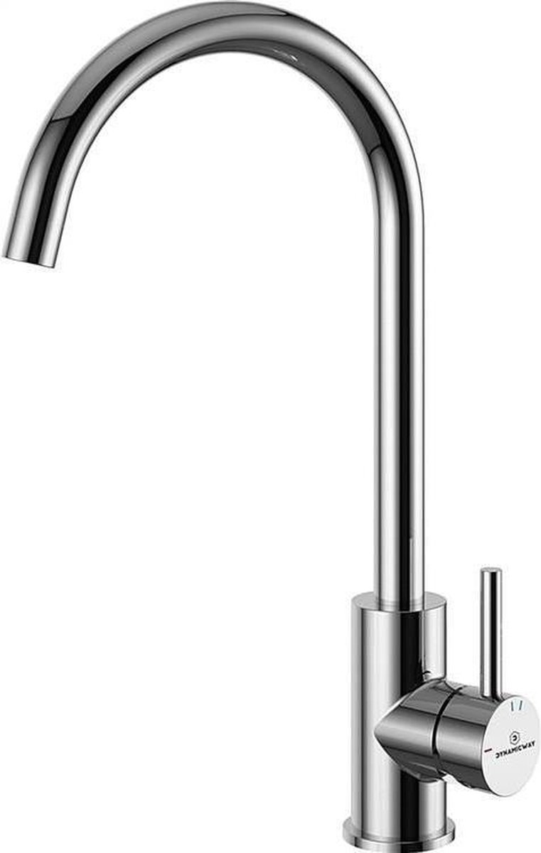Dynamic Way Keukenkraan Cold start 34 cm - chroom