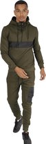 Trainingspak heren olijfgroen - ZP Casual - Slim fit joggingpak - Maat XS
