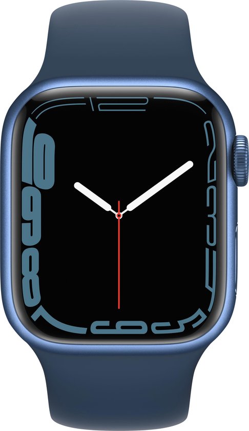 Foto: Apple watch series 7 41 mm 4g gps blauw