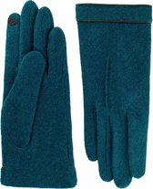 Roeckl Piping & Touch Wollen Dames Handschoenen Maat 7,5 (One Size) - Emerald
