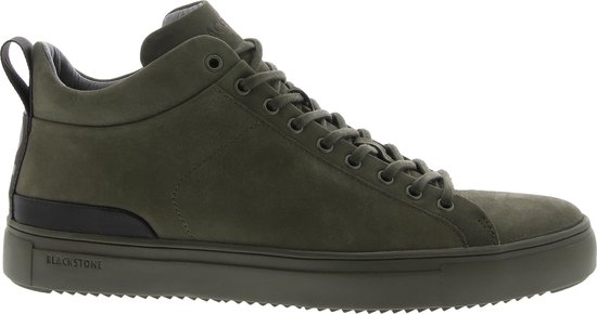 Blackstone Griffin - Tarmac - Sneaker (mid) - Man - Dark green - Maat: 41