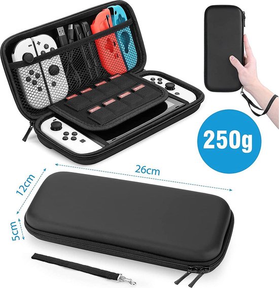 Case geschikt voor Nintendo Switch OLED - Hoesje geschikt voor