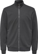 ONLY & SONS ONSOXLEY REG FULL ZIP HIGH NECK SWEAT Heren Trui  - Maat XL