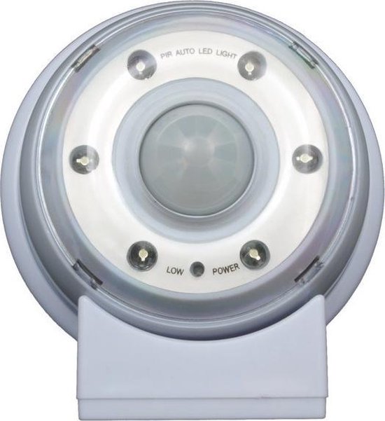 Lampe LED - Avec détecteur de mouvement - Sur 4 piles AAA