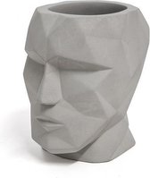 Balvi Pennenbakje The Head 12 X 11,5 Cm Cement
