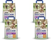 Dog Chow Senior - Kip&Rijst - Hondenvoer - 4 x 2.5 kg